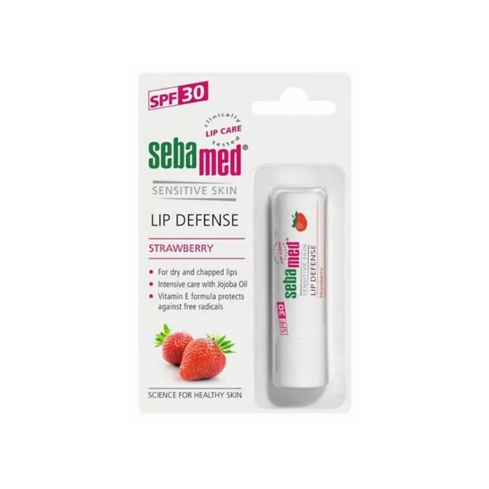 Sebamed Lip Defense Cream Strawberry 